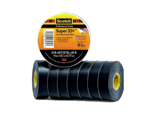 중국 3M Scotch 33+ | Electrical Tape | Insulation | Black | PVC Vinyl 공급자