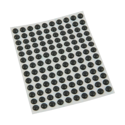 중국 3M SJ5003 | Black/Grey/White | 11.2 x 5.1 mm | Bumpon Hemisphere | 72 Shore M 공급자