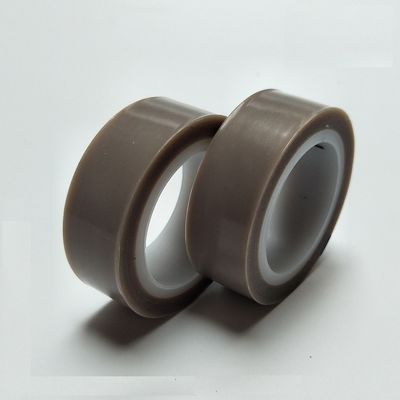 PTFE 필름 테이프. 열 저항 220°C. 스키브. 고밀도. 갈색. 공급자
