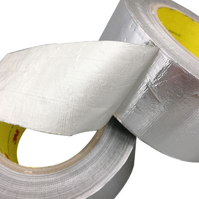 3M 363 & 3M 363L 알루미늄 필름 유리 천 테이프 고온 테이프 0.19MM 실리콘 투명 접착제 공급자