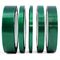 3M 실리콘 접착제를 가진 8992 녹색 폴리에스테 고열 테이프, 보호 테이프, 진한 녹색 색깔 협력 업체