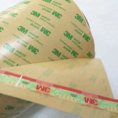 3M 467MP & 468MP 0.06MM 두께 접착제 전송 테이프 아크릴 접착제 200MP 다이 커팅 선명한 색상 공급자