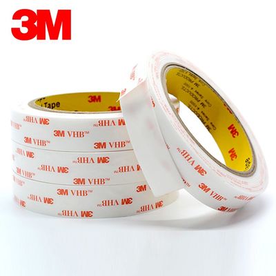 3M 4945 | 아크릴 폼 테이프 | 양면 | 흰색 | 두께 1.1mm | 25mm x 33m 공급자