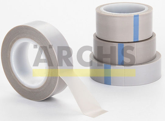 스키브 PTFE 필름 테이프 3mils/5mils 회색 열 저항 전기 단열 공급자