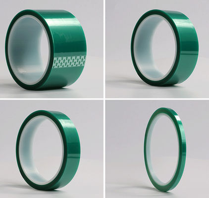 PET 녹색 테이프. 고온 마스킹. 0.06mm/0.09mm. 실리콘 접착제. 공급자