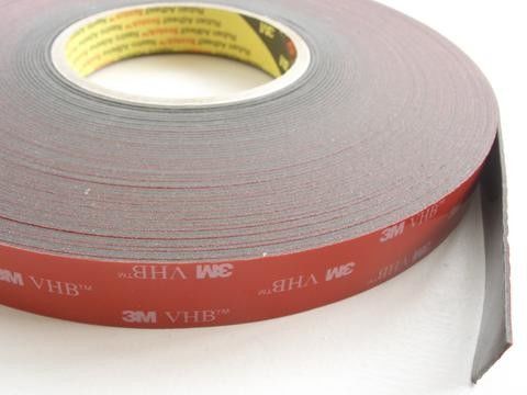 3M 4991 회색 두 배 편들어진  아크릴 거품 테이프 2.3mm 간격 접합 테이프 공급자